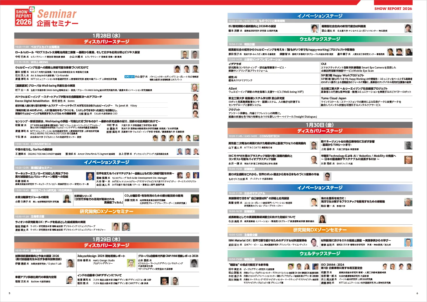 報告書4ページ目